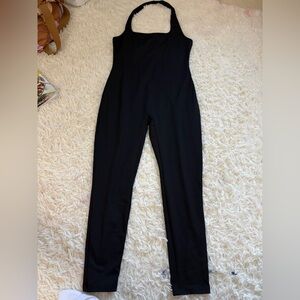 SHEIN Classic Black Women's Halter Jumpsuit